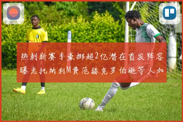 热刺新赛季豪掷超2亿潜在首发阵容曝光托纳利M费范赫克罗伯逊等人加盟